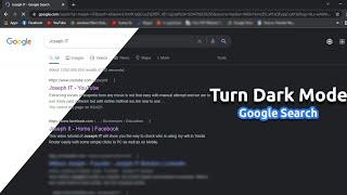 Enable Dark mode in Google Search on Windows PC