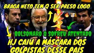  BOULOS E IVAN VALENTE PEDEM PRISÃO DE BRAGA NETO E BOLSONARISTA RELEMBRA DE ADÉLIO NO DESESPERO