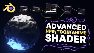 Advanced NPR / Toon / Anime Shader - Blender Tutorial