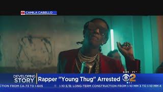 Rapper Young Thug Arrested In Weapons Investigation