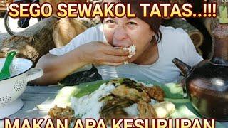 Wow!!! MUKBANG Makan nasi sebakul dengan oseng terong