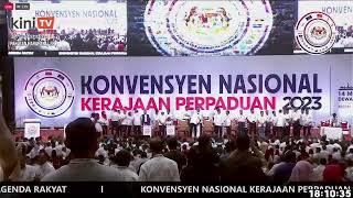 LIVE: Konvensyen Nasional Kerajaan Perpaduan