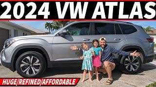 2024 VW Atlas Family Review // Luxury at BARGAIN prices!?