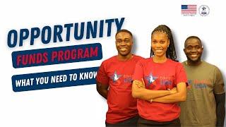 Opportunity Funds Program: What You Need to Know