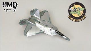 Lockheed F-22A Raptor, USAF 422nd TES, "Mirror Coating" Stealth Fighter 1:72 Hobby Master HA2823