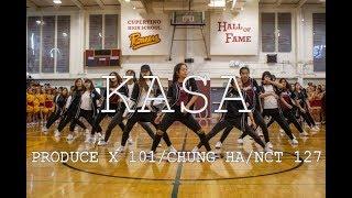 [KASA] PRODUCE X 101/청하(CHUNG HA)/NCT 127 | Cupertino High School Homecoming Rally 2019