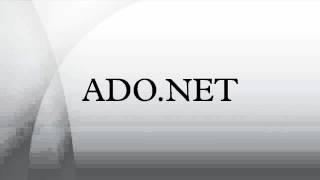 ADO.NET