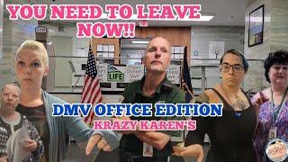 *KARENS GONE KRAZY* MONTPELIER, VERMONT DMV OFFICE *DISMISSED* PRESS NH NOW 1ST AMENDMENT AUDIT