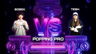 Bobek vs Tesh 1/8 Popping Pro dance battle on Back to the future battle 2024