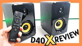 Majority D40X Bookshelf 70W Speakers - Unboxing and Sound Test!