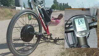 DIY Electric Bike +60km/h 1000w E-Bike Conversion Kit