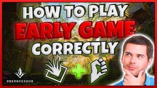 HOW To CORRECTLY Play the EARLY-GAME in PREDECESSOR! | Offlane & Jungle Edition