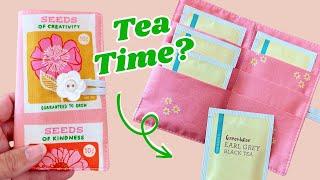 Adorable Tea Bag Wallets For All The Tea Lovers