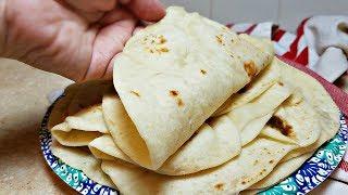 Soft Flour Tortillas Recipe | Tortillas de Harina | How to make tortillas from Scratch