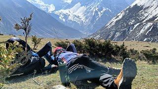 LARKE PASS Manaslu trekking 1/2