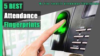 5 Best Biometric Attendance System 2020  | Attendance Fingerprints (Buying Guide)