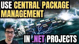 Use central package management in your .NET apps