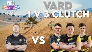 PUBG Pro Sessions • TSM Vard 1v3 CLUTCH