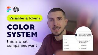 Create a Color System in Figma using Variables & Tokens (Bonus: Project Files)