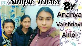 Simple  present, past and future  tense in guidance of Dimple  Tyagi #Tenses #grammar #tranding