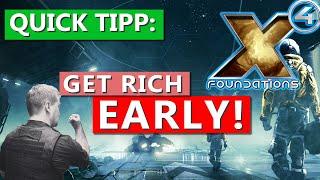 Get Rich Early With Nividium - Quick Tipp - X4 Foundations - Captain Collins