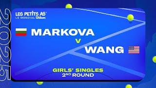 Les Petits As 2025 | Girls Singles R2 | Raya MARKOVA vs. Allison WANG