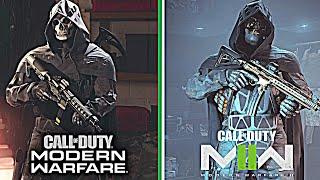 Operator Ghost - Modern Warfare 2019 vs 2022