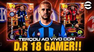  TERÇOU AO VIVO COM D.R 18 GAMER | LIGA EFOOTBALL E EVENTOS | EFOOTBALL 2024