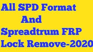 All SPD Spreadtrum CPU Google Account Bypass  FRP Reset Tool  FRP Reset 2020