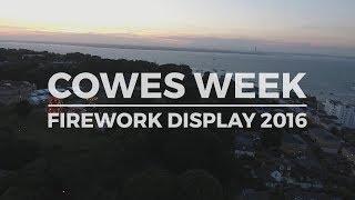 Cowes Week Firework Display 2016 | Cowes, Isle of Wight | DJI Phantom 4 (4K)