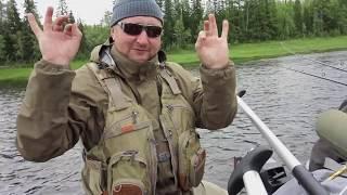 Рыбалка и Сплав на реке Мокрая Сыня Приполярный Урал Июль 2017 год. Видео отчёт от мужиков.