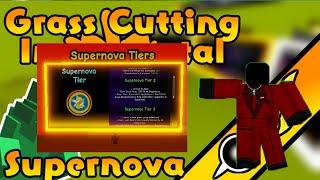 Getting Supernova Tier 2 - Grass Cutting Incremental