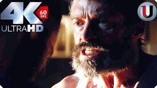 Logan vs X 24 First Fight - Logan 2017 MOVIE CLIP (4K HD)