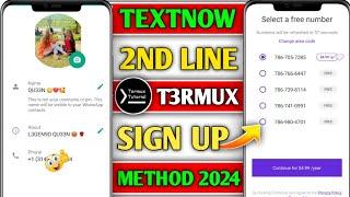 TextNow sign up new vpn 2024 | TextNow Area code problem solve 2024 | TextNow signup new method 2024