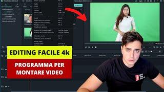 Migliore PROGRAMMA PER EDITARE VIDEO 4k 2021 (facile e leggero)