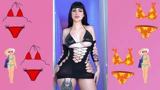 2024 New big bank challenge   || transparent Lingerie big 