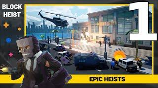 Block Heist: Shooting Game #1 (by Cyber Gaming Studio) - Android Game Gameplay