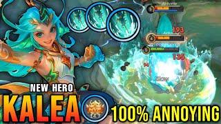 MVP Tank!! Surging Wave Kalea New Hero MLBB 100% Annoying!! - New Hero Tryout ~ MLBB