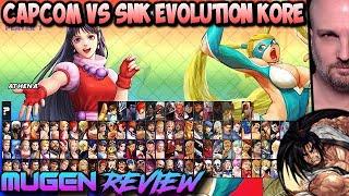 Capcom Vs SNK Evolution KORE | Mugen REVIEW | FATE |