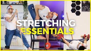 Stretching Essential Exercises for Flexibility and Longevity.