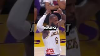 Mr. Most #lebron #lebronjames #nba #lakers #highlights #basketball #poster #dunk #trending #viral