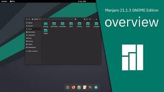 Linux overview | Manjaro 21.1.3 GNOME Edition