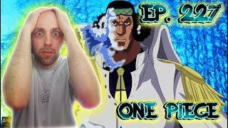 СИЛА АДМИРАЛА АОКИДЗИ !!! | Ван-пис ► 227 серия | Реакция на аниме | One Piece