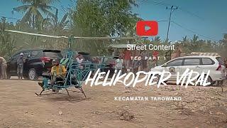 Uji Coba Helikopter Rakitan Rudi Kusnadi Asal Jeneponto