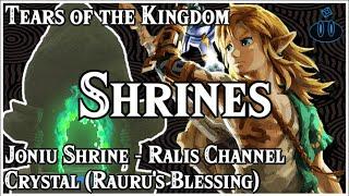 Unlock The Joniu Shrine Blessing: Ralis Channel Crystal Solution - TOTK Shrines