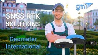 Geometer International GNSS RTK technologies