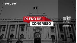 Pleno del Congreso