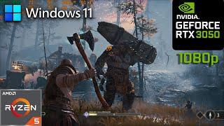 God of War I RTX 3050 4 GB I Windows 11 ( All Settings )