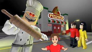 Yuta Dan Mio Masuk Ke Toko Pizza Aneh  || ROBLOX