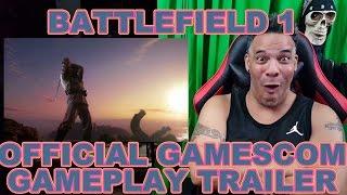 Battlefield 1 Official Gamescom Gameplay Trailer REACTION!!!